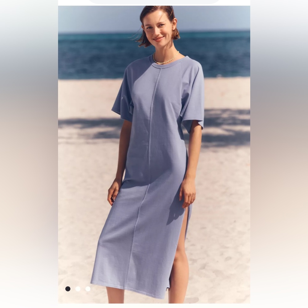 Anthropologie Celandine Maxi T Shirt Dress